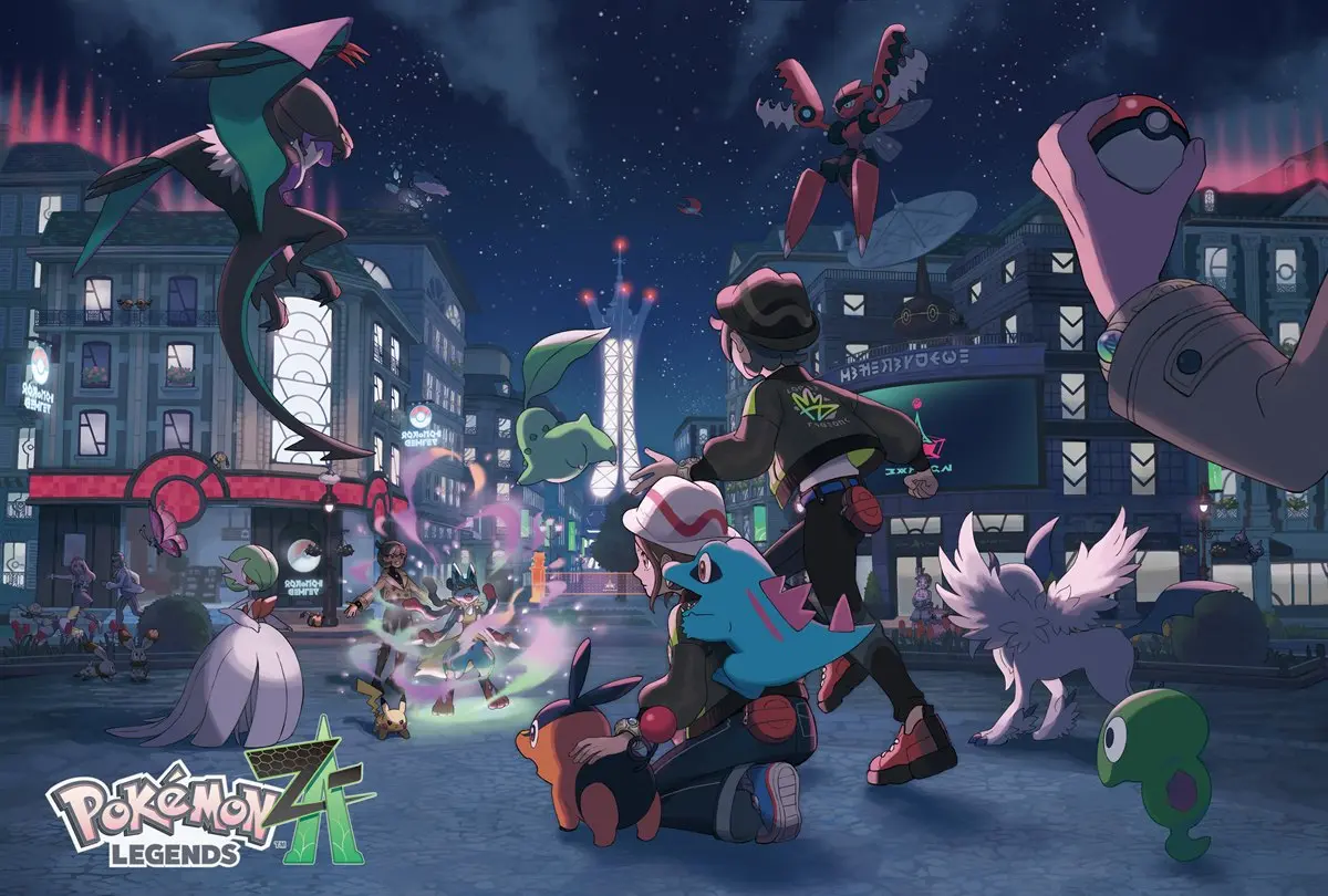 『Pokémon LEGENDS Z-A』メインビジュアル