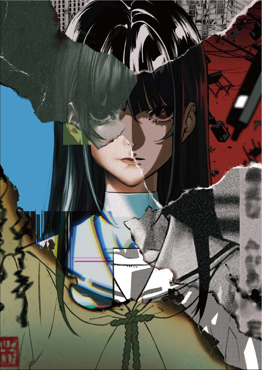 米山舞さんが描いた4枚の「終末の少女」-1