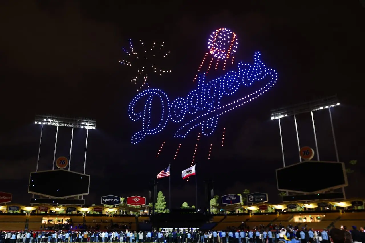 2024年の「hololive night」-1／画像はMLB公式Xから